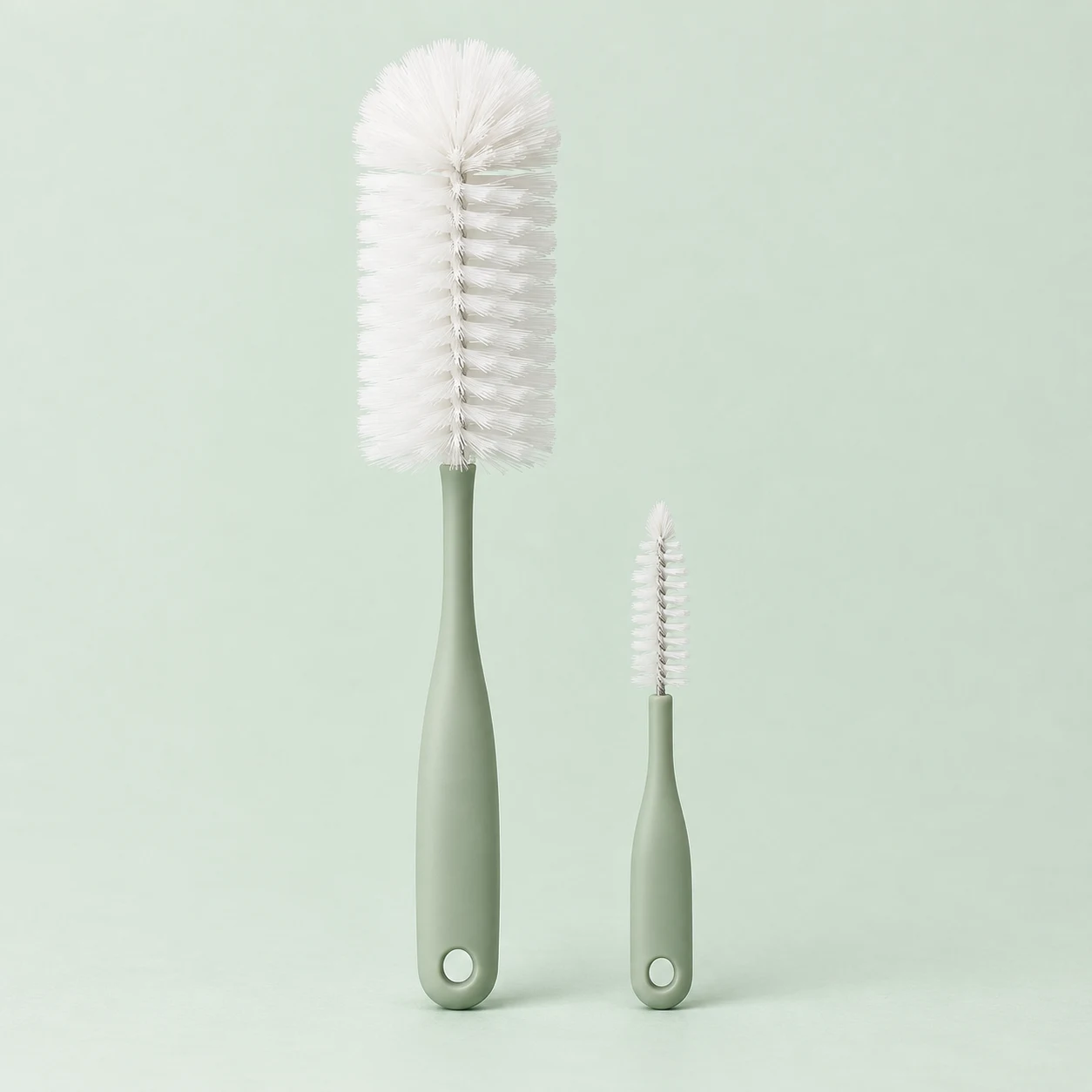 Bottle and teat brush set